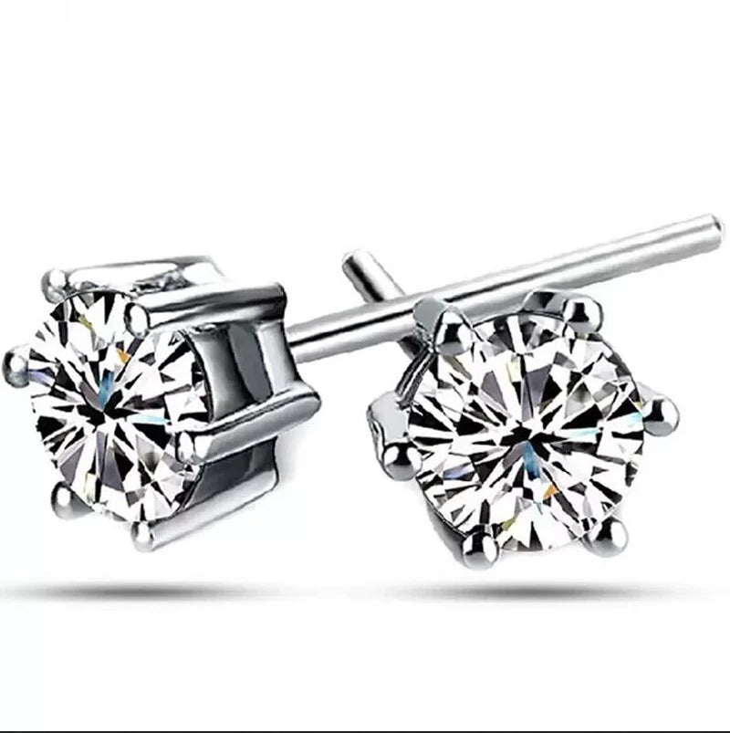 Bridesmaid Jewelry Set – 925 Sterling Silver Necklace, Earrings, and Gemstone Rings for Weddings & Parties