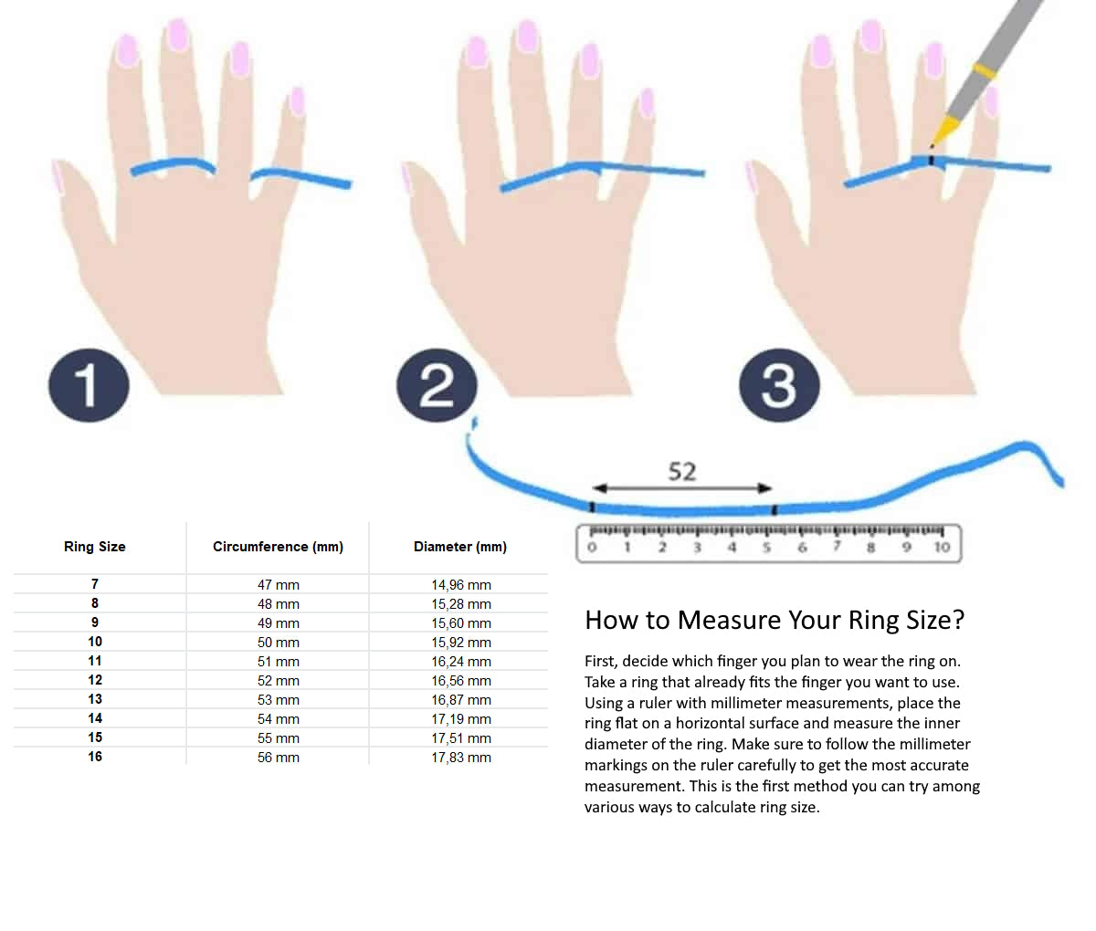 925 Sterling Silver Full Eternity Cubic Zirconia Ring